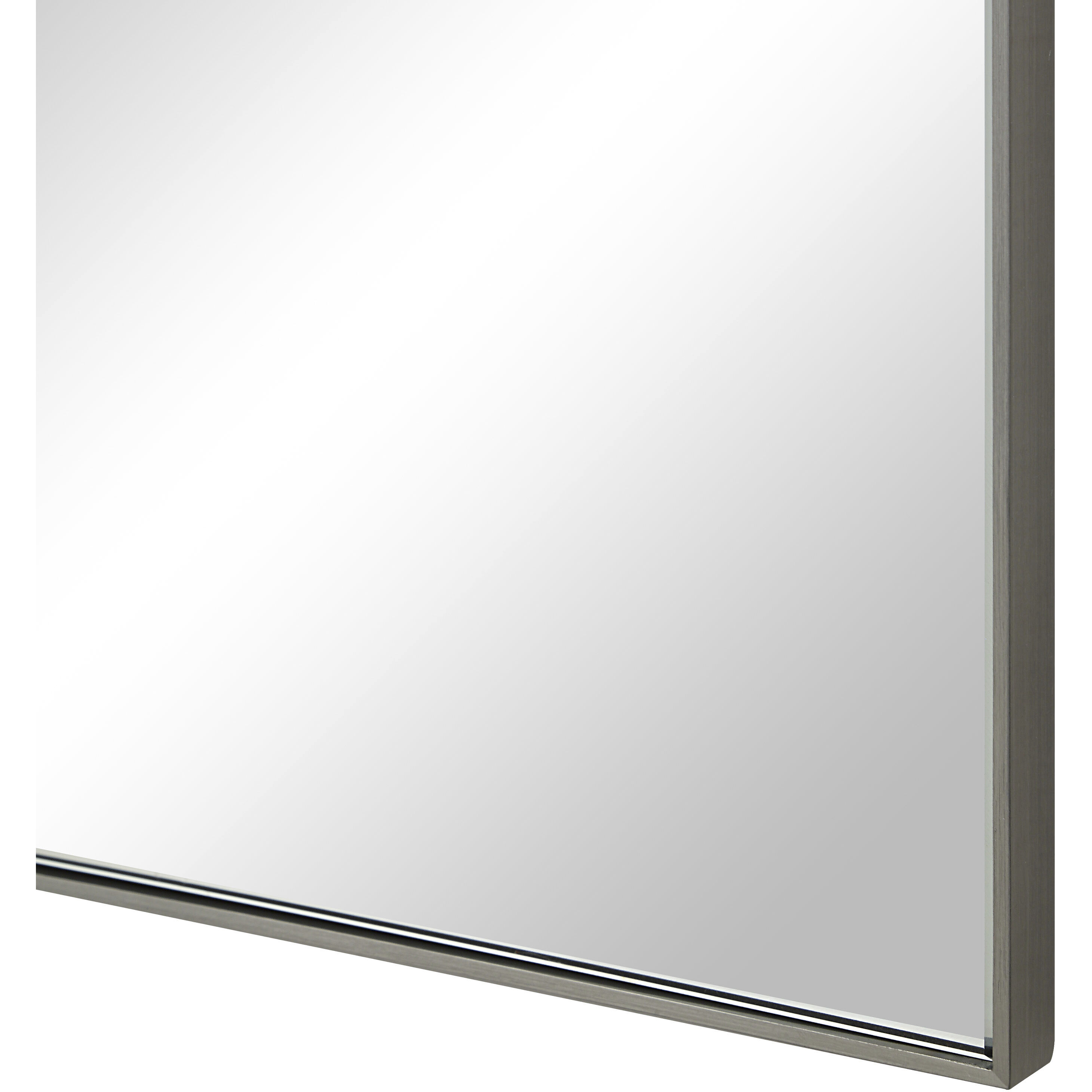 Spili 36 X 22 inch Polished Nickel Wall Mirror