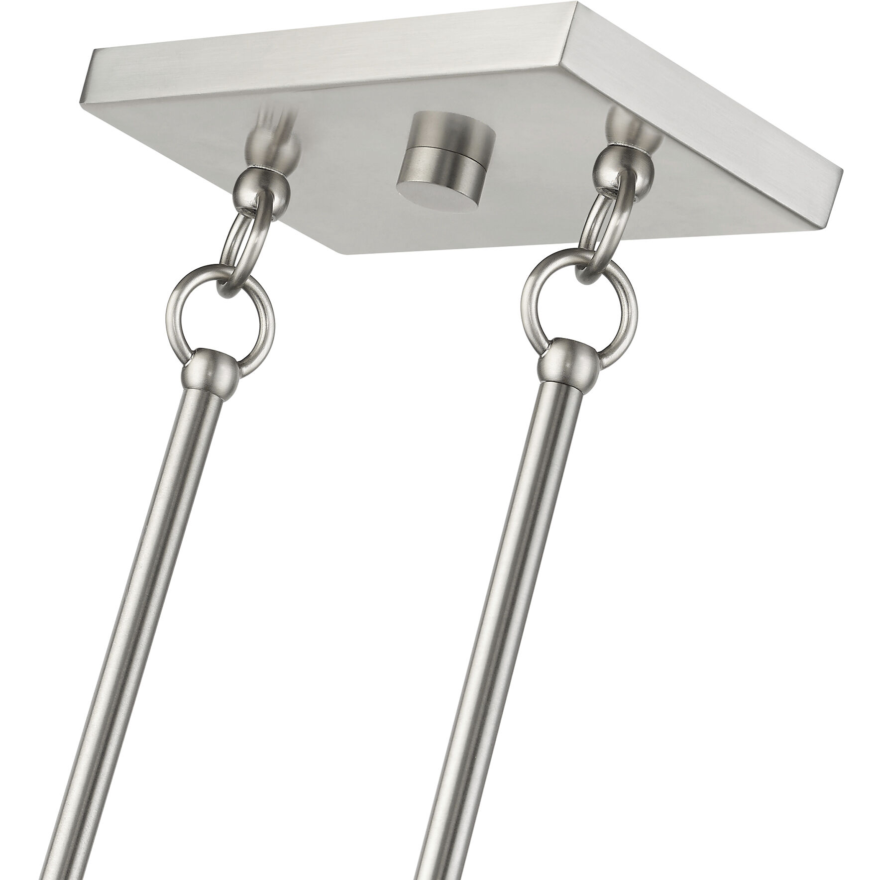 Bennington 5 Light 4.75 inch Brushed Nickel Large Linear Chandelier Ceiling Light