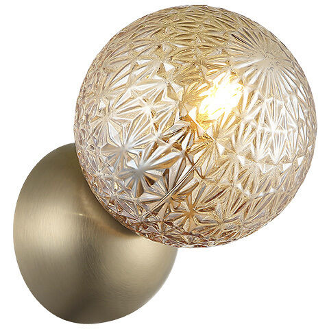 Nola 1 Light 5.88 inch Champagne Gold Wall Sconce Wall Light