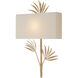 Calliope 1 Light 15 inch Coco Cream ADA Wall Sconce Wall Light, Barry Goralnick Collection