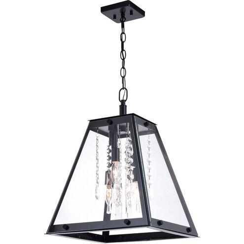 Tremont LED 15 inch Matte Black Pendant Ceiling Light
