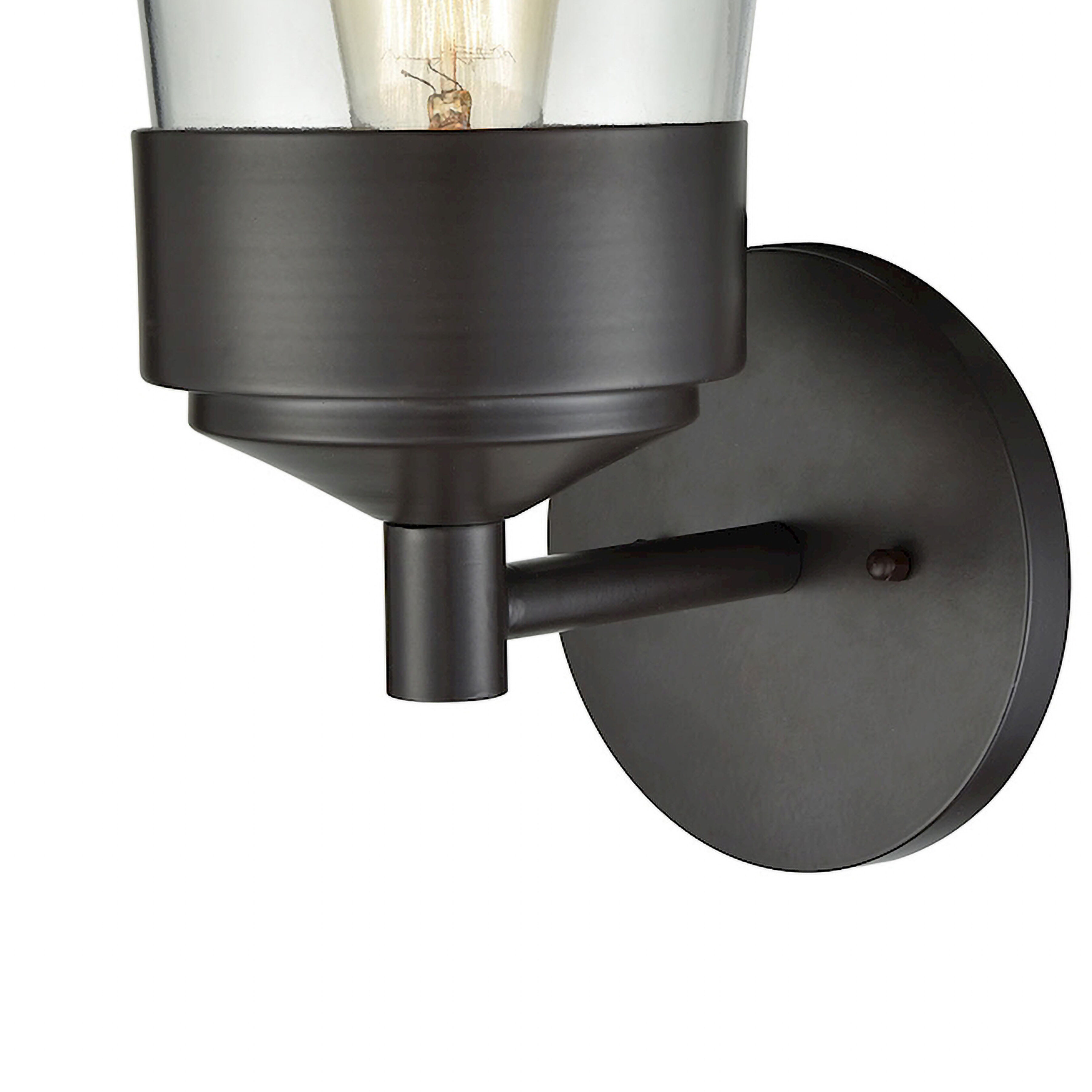 Mullen Gate 1 Light 13 inch Oil Rubbed Bronze Outdoor Wall Sconce