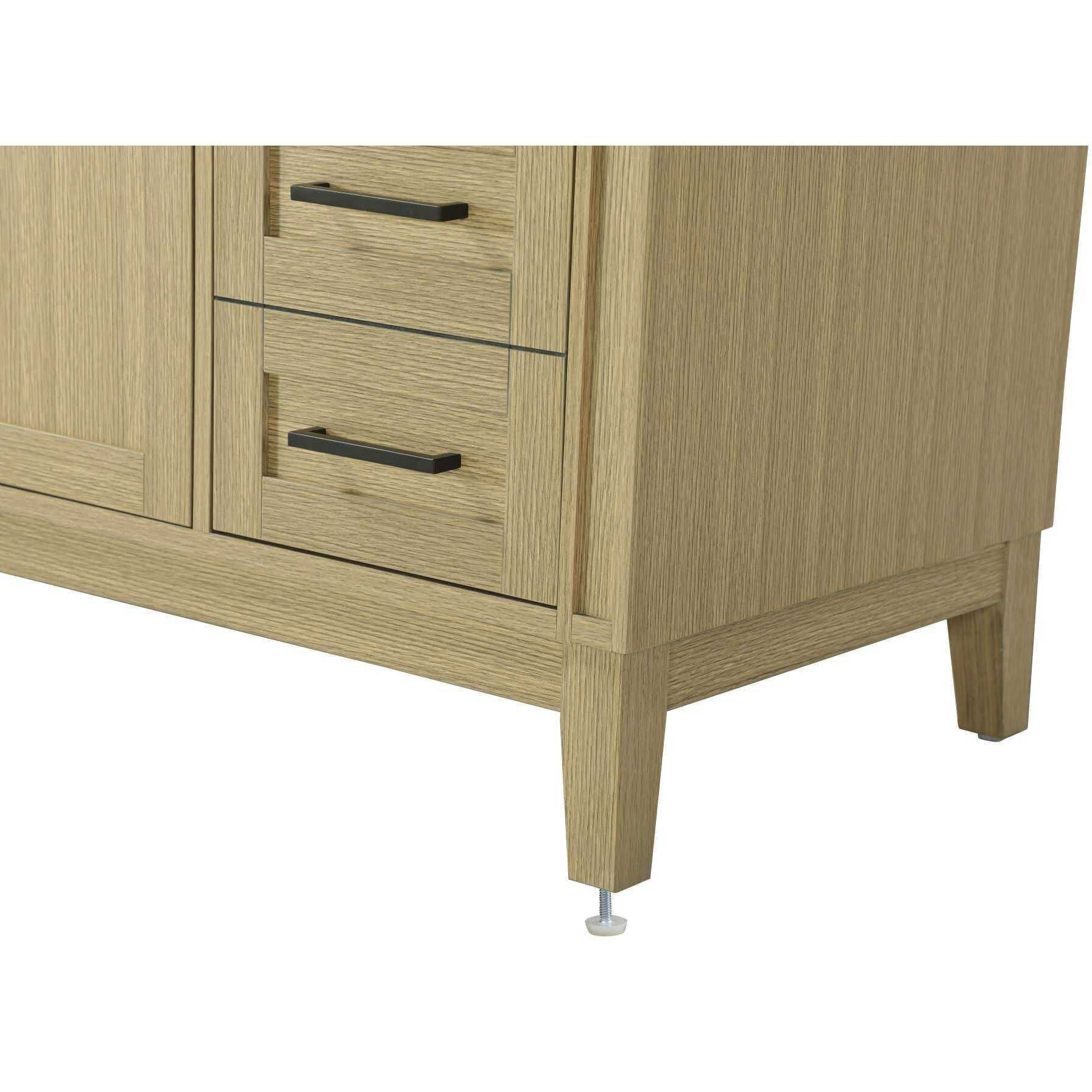 Virginia 54 X 35 inch Honey Brown Bathroom Vanity Cabinet