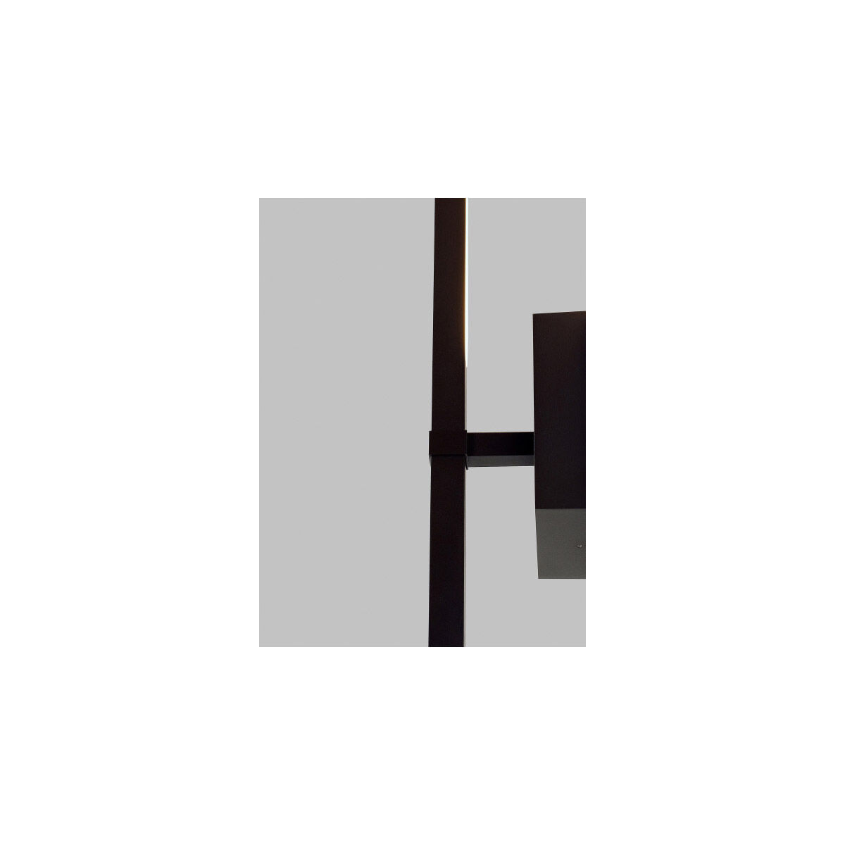 Sean Lavin Filo LED 23 inch Black Outdoor Wall Light, Integrated LED