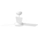 Jovie 44 44 inch Matte White Indoor/Outdoor Ceiling Fan