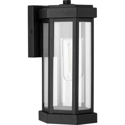 Ramsey 1 Light 12.5 inch Textured Black Wall Lantern