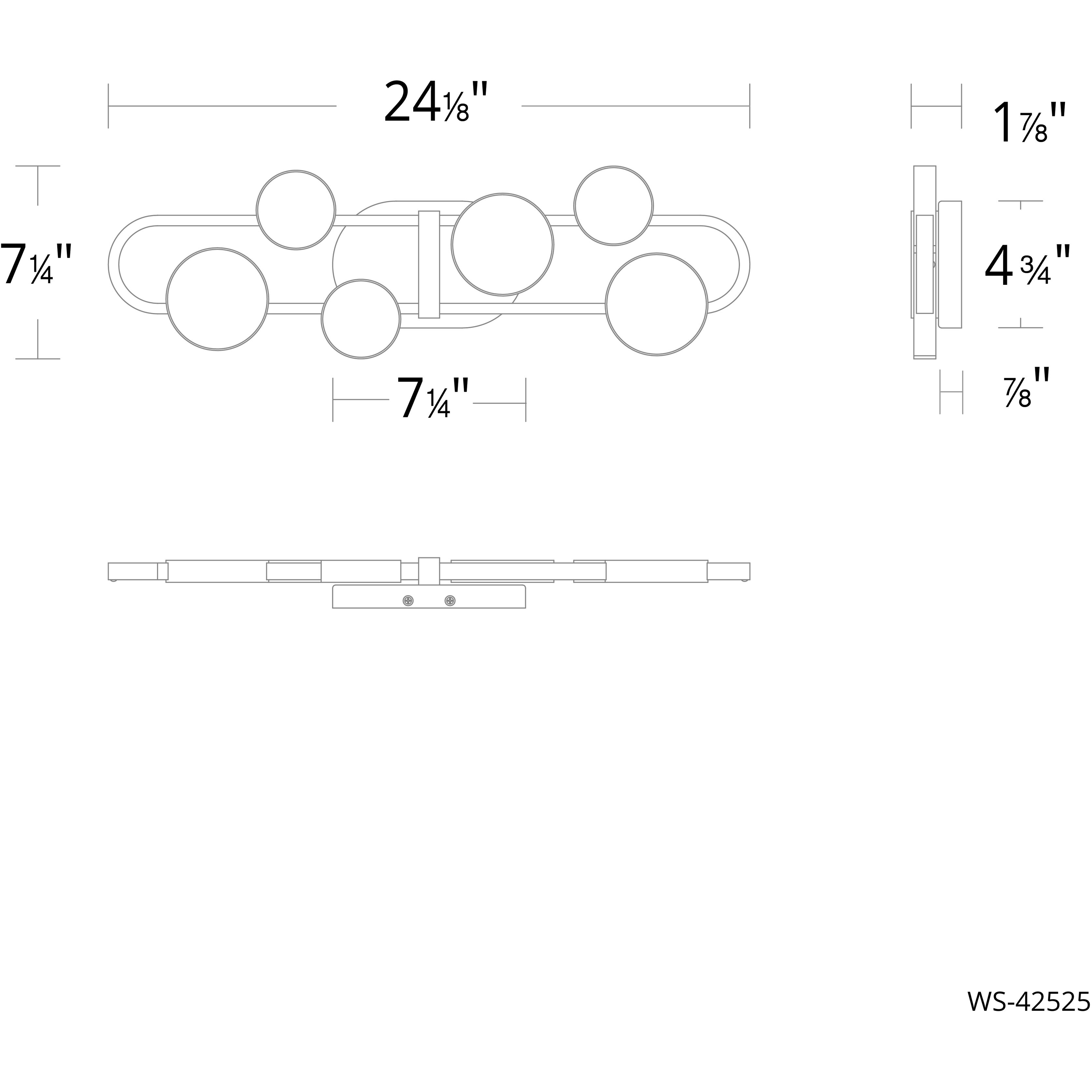 Tableau Indoor Wall Lighting in 2700K