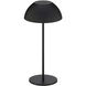 Channing 11 inch 2.00 watt Black Table Lamps Portable Light, WAC Limited