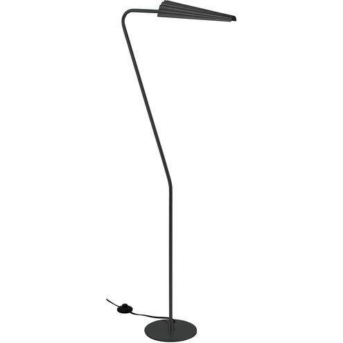 Cassie 53.25 inch 60.00 watt Matte Black Floor Lamp Portable Light