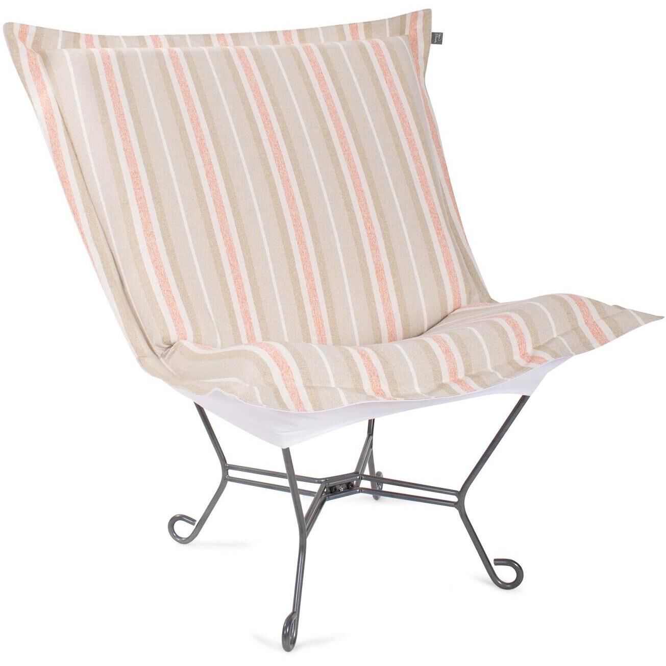 Dune Terra Outdoor Puff Scroll Chair