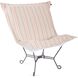 Dune Terra Outdoor Puff Scroll Chair