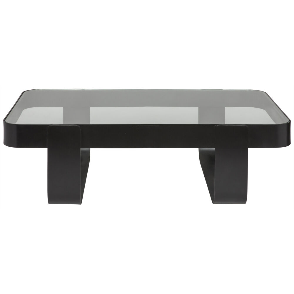 Marshall 62 X 34.5 inch Matte Black Coffee Table
