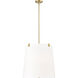 Weston 5 Light 18 inch Modern Gold Pendant Ceiling Light