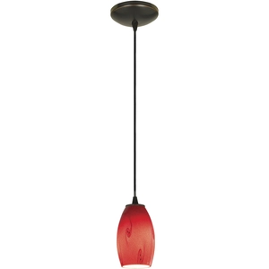 Merlot 1 Light 3.50 inch Pendant