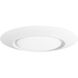 I Can't Believe It's Not Recessed LED 7.5 inch White Flush Mount Ceiling Light in 3000K, 10, WAC Limited