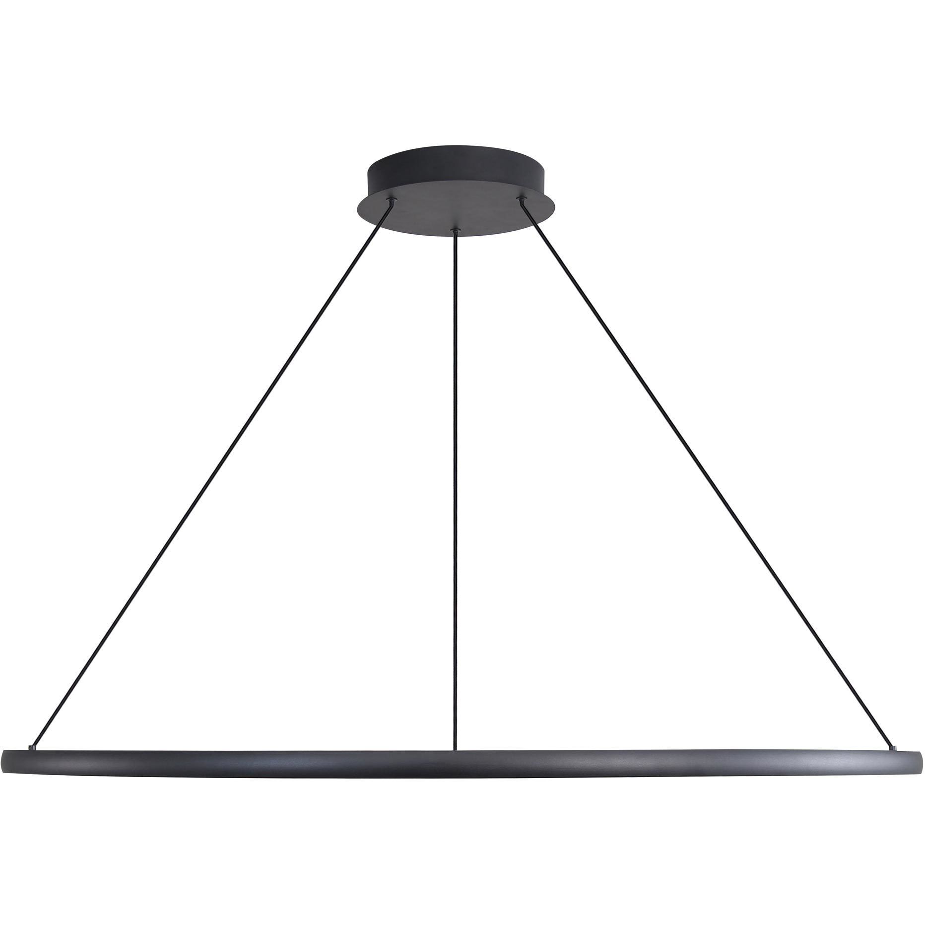 Veritas LED 70.88 inch Sand Black Chandelier Ceiling Light