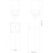 Cosmo 1 Light 5 inch Brushed Nickel Wall Sconce Wall Light