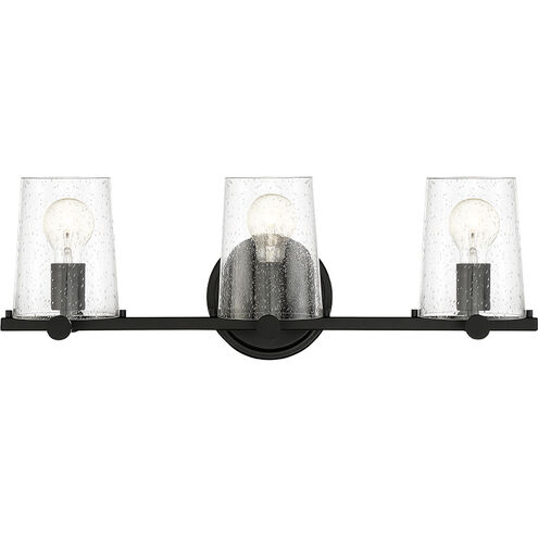 Matteson 3 Light 24.75 inch Bathroom Vanity Light