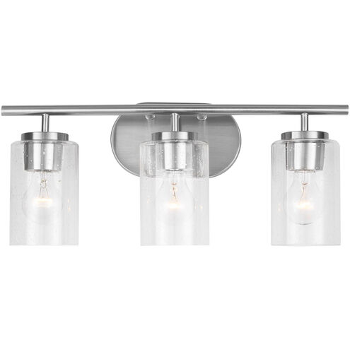 Oslo 3 Light 20 inch Brushed Nickel Wall Bath Fixture Wall Light