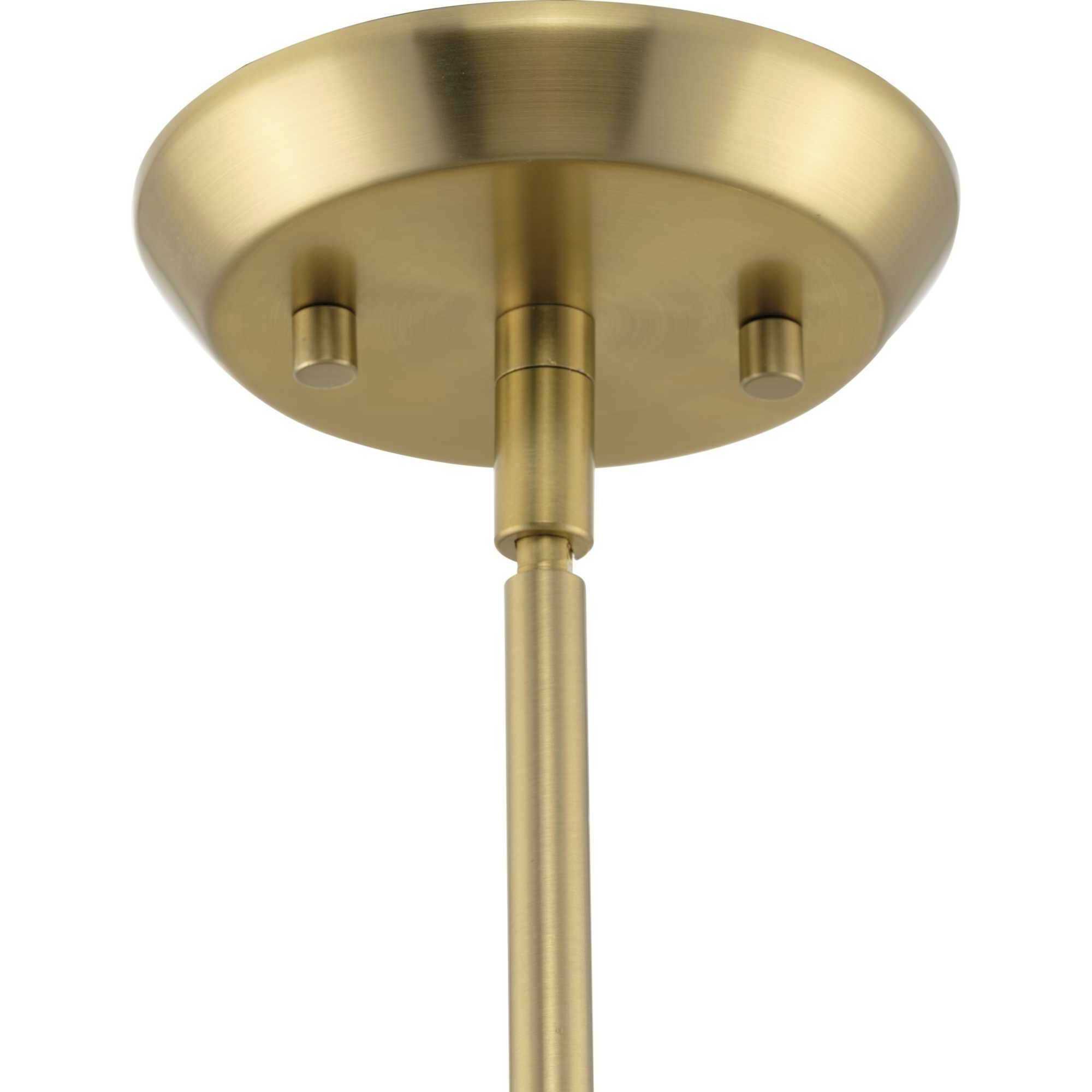 Carillon 1 Light 15 inch Brushed Gold Pendant Ceiling Light