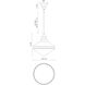 Willard 1 Light 13.5 inch Vintage Brass Pendant Ceiling Light in Opal Glass