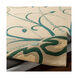 Athena 168 X 120 inch Dark Green/Teal/Taupe/Cream Rugs, Rectangle