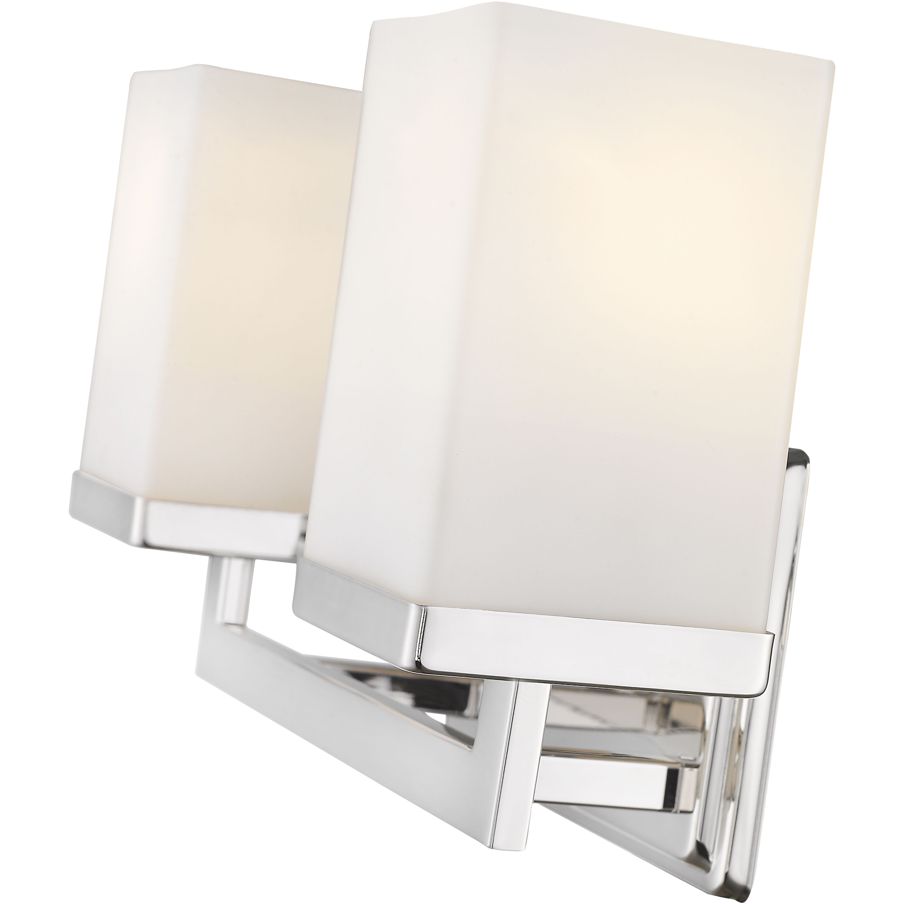 Tidal 2 Light 13.25 inch Chrome Vanity Wall Light