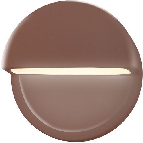 Ambiance LED 8 inch Canyon Clay Outdoor Wall Sconce in Incandescent