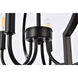 Sandara 4 Light 21 inch Black Pendant Ceiling Light