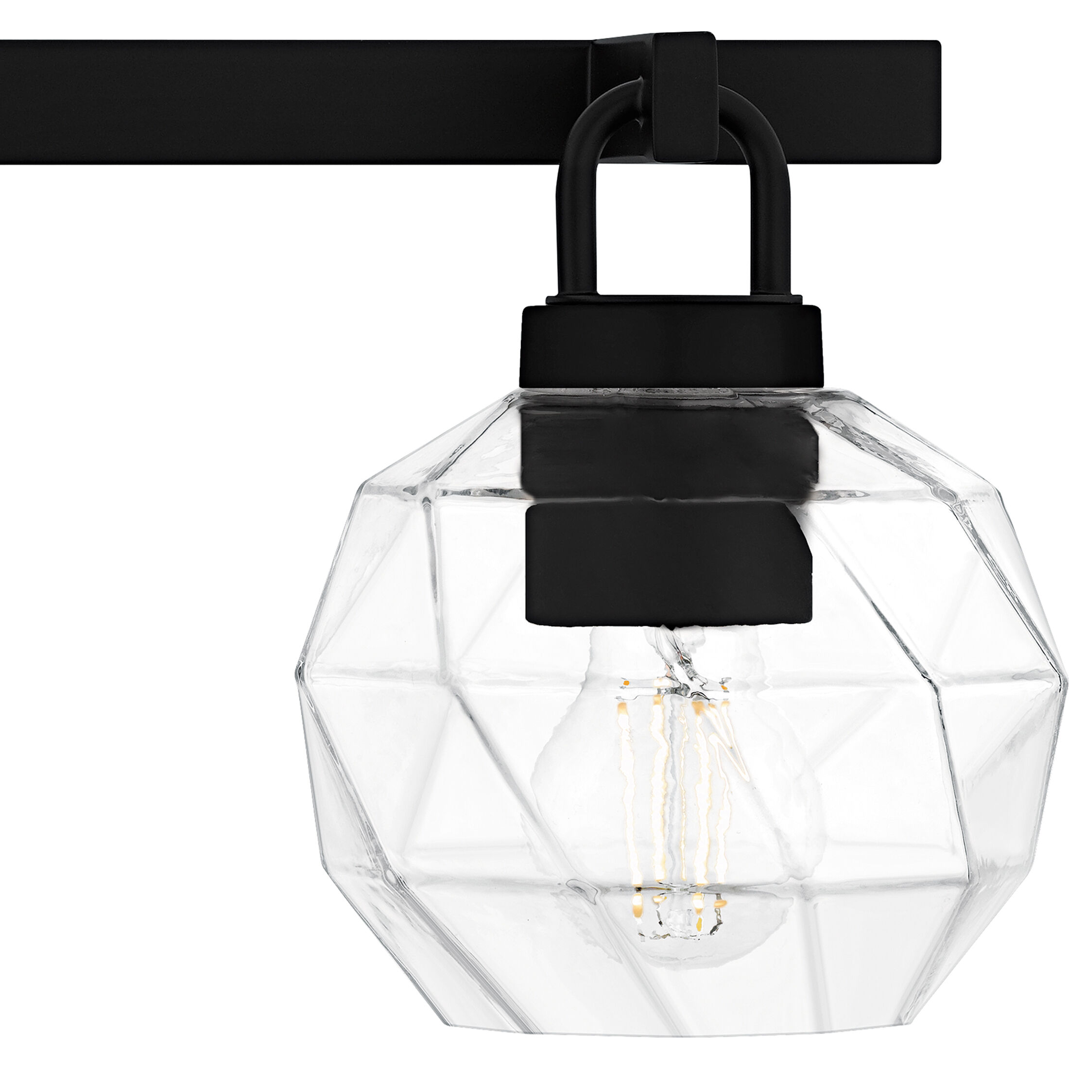 Celina 4 Light 32 inch Matte Black Bath Light Wall Light, Extra Large