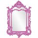 Arlington 49 X 34 inch Glossy Hot Pink Wall Mirror