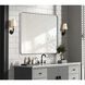 Remy 40 X 36 inch Silver Mirror
