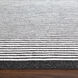 Myra 130 X 94 inch Black/White Rug in 8 x 11