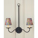Marble Multicolor 5 inch Tapered Chandelier Shade