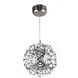 Canada LED 11.8 inch Satin Nickel Chandelier Ceiling Light