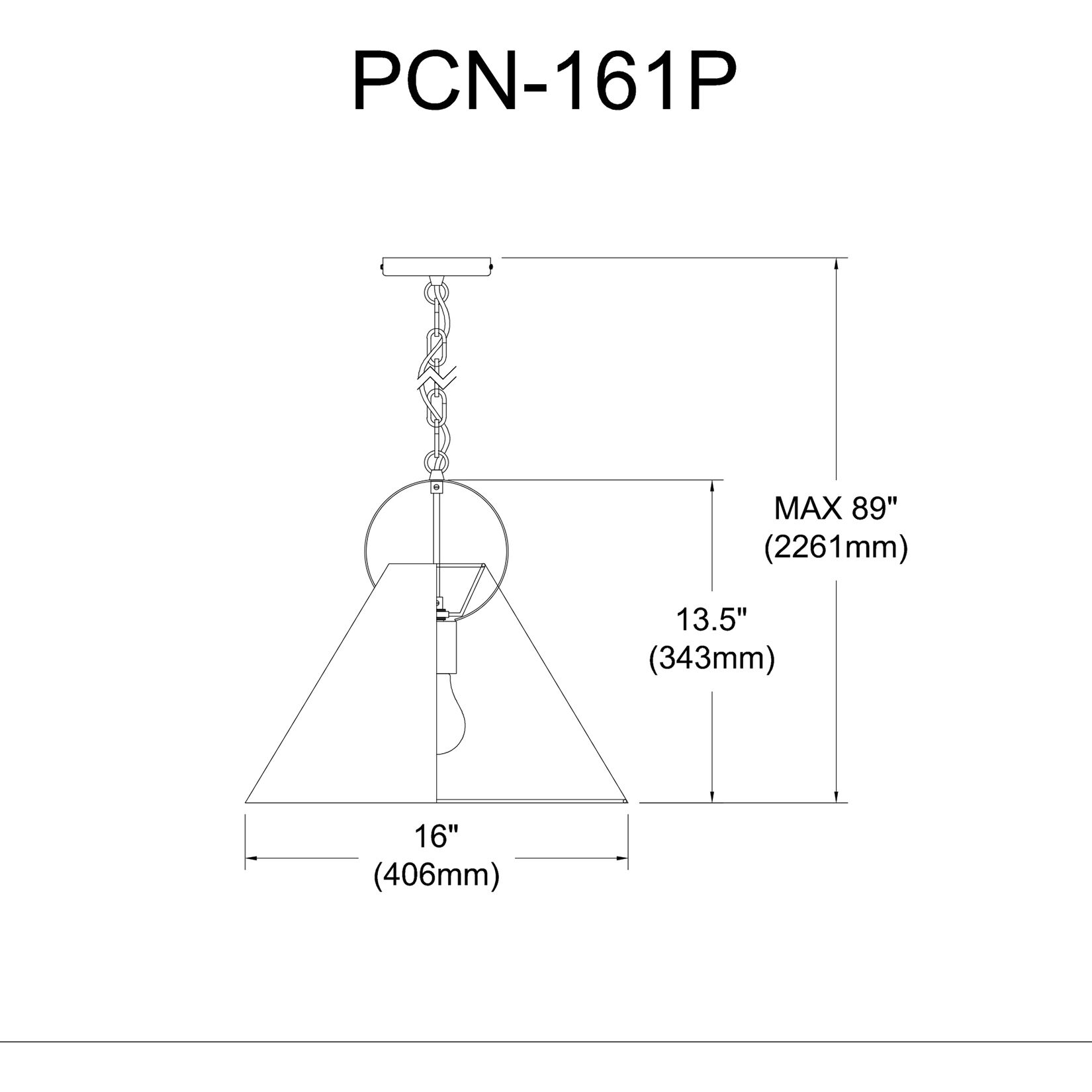 Princeton 1 Light 16 inch Aged Brass Pendant Ceiling Light in White