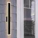 Malibu LED 40 inch Black Outdoor Wall Light