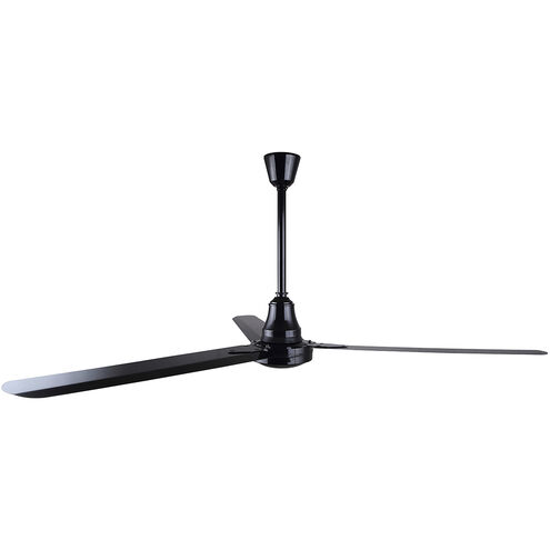 Madison 60 inch Black Industrial Fan