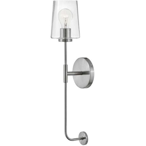 Kline LED 5 inch Brushed Nickel Sconce Wall Light