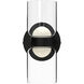 Cedar Wall Sconce Wall Light in Black