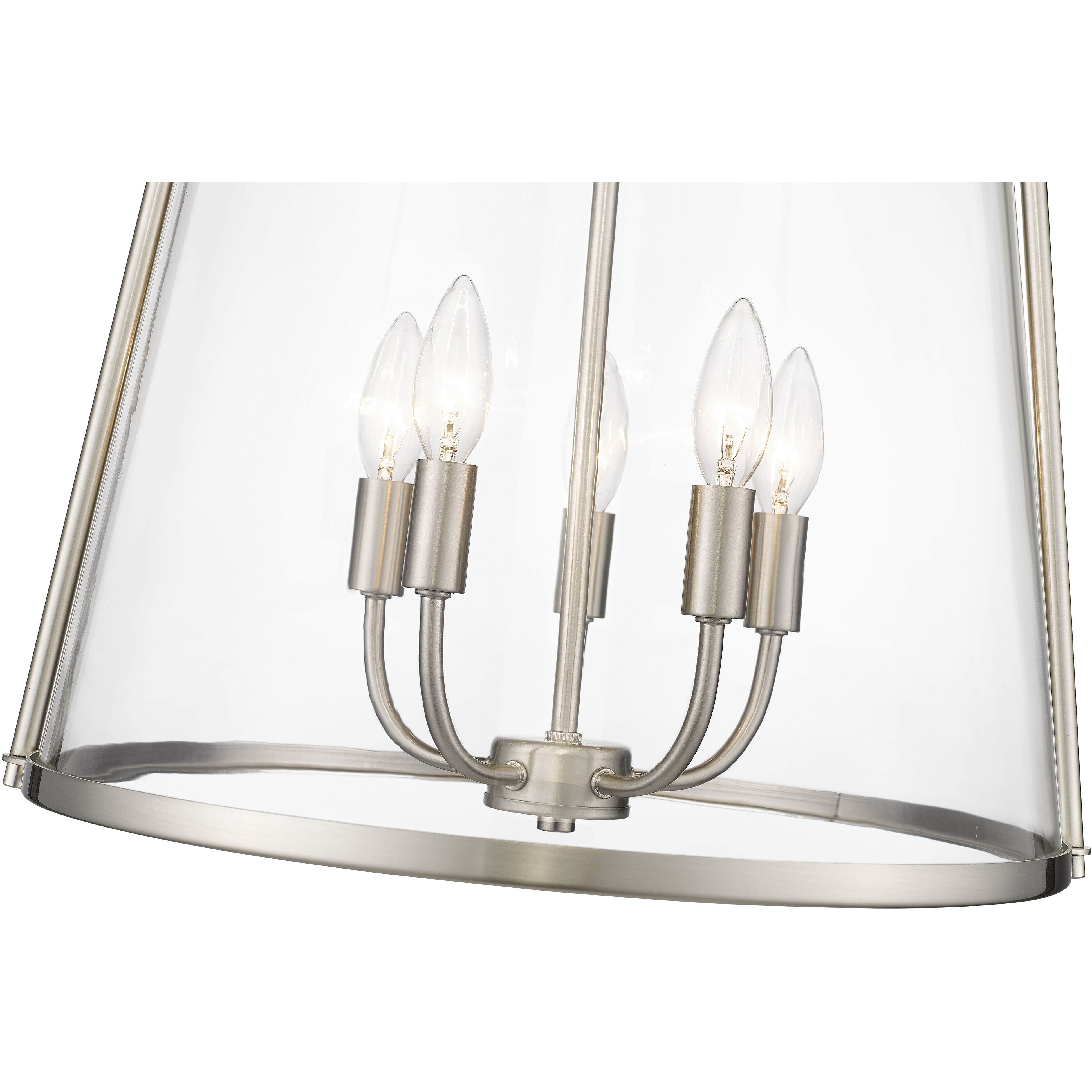 Archis 5 Light 18 inch Brushed Nickel Pendant Ceiling Light