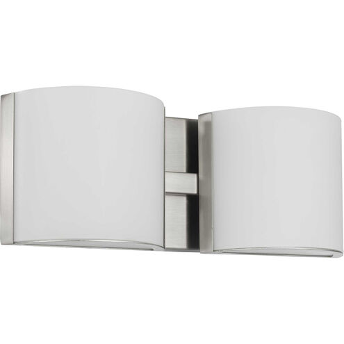 Arch LED LED 13 inch Brushed Nickel Bath Vanity Wall Light, Progress LED