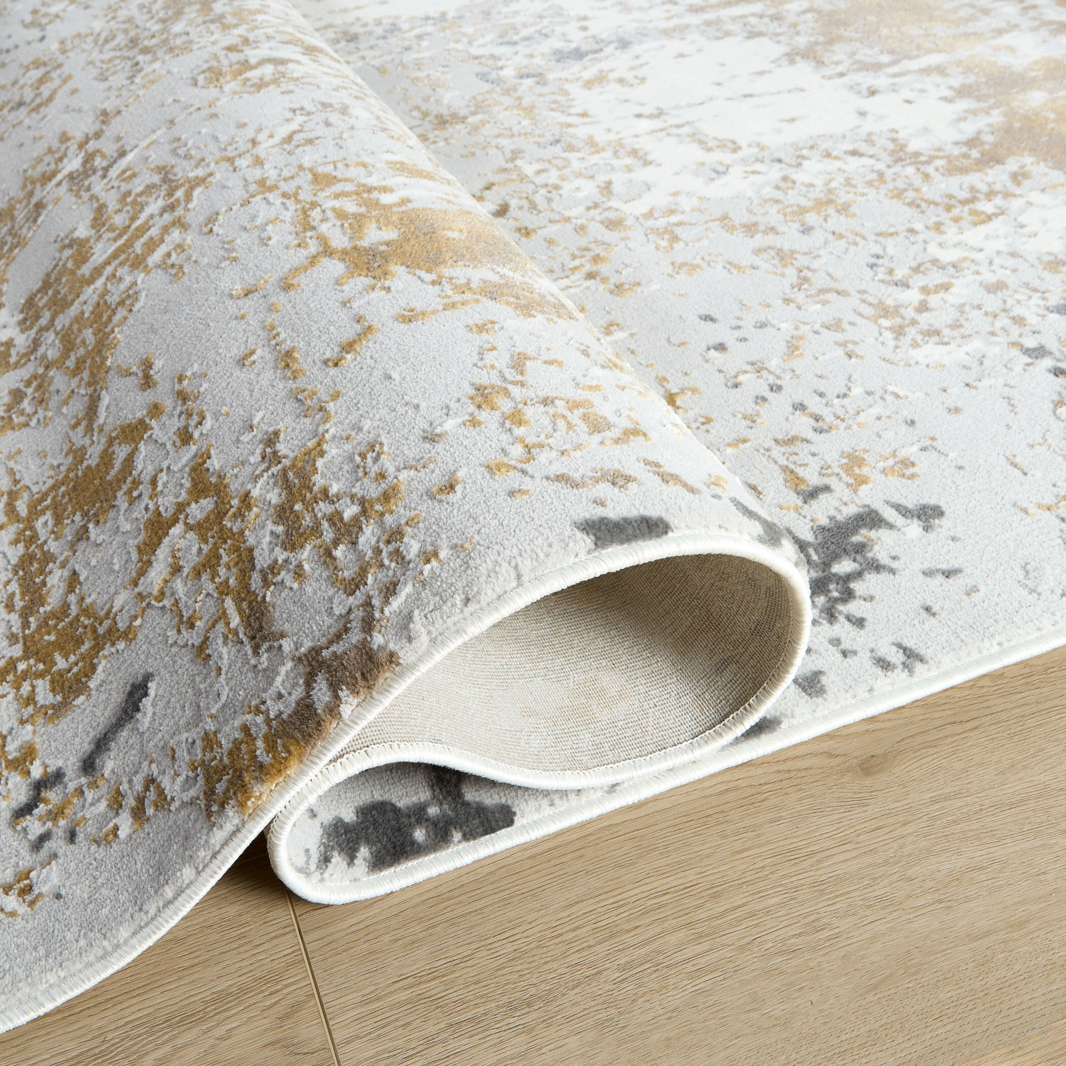 Veleka 130 X 94 inch Earth Tones Rug in 8 x 11