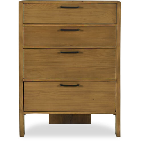 Lachlan Brown Chest, 4 Drawer