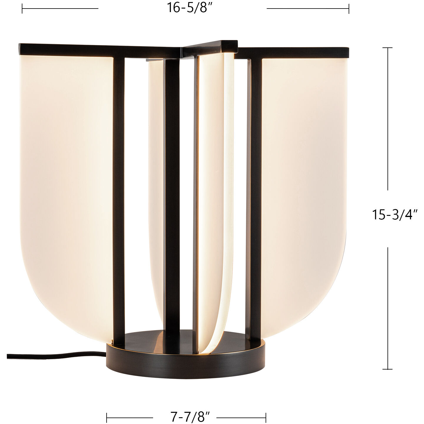 Anders 15.75 inch 20.00 watt Vintage Brass Table Lamp Portable Light