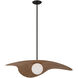 Windsor Smith Mahalo LED 31.75 inch Bronze Tri Pendant Ceiling Light in Natural Oak