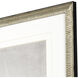 Delicate Beauty Gray and Beige and Green and Neutral Framed Art