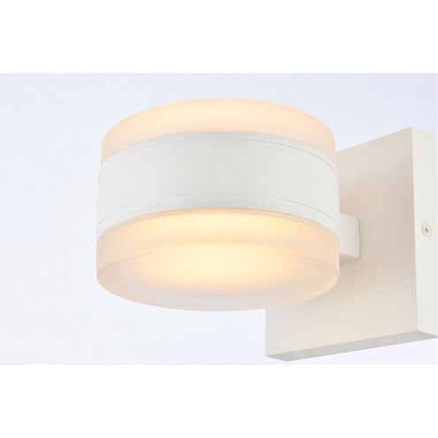 Raine Outdoor Wall Light in White