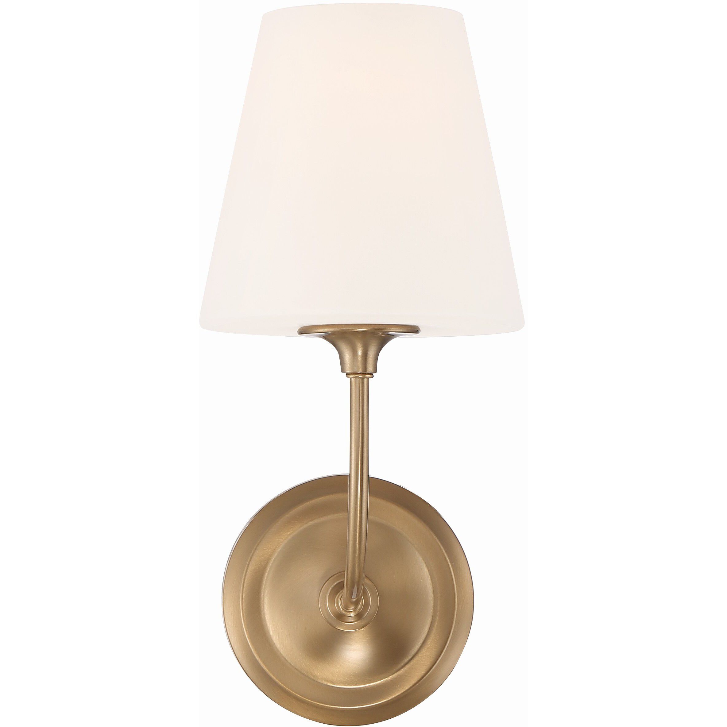Sylvan Bath Sconce Wall Light in Vibrant Gold