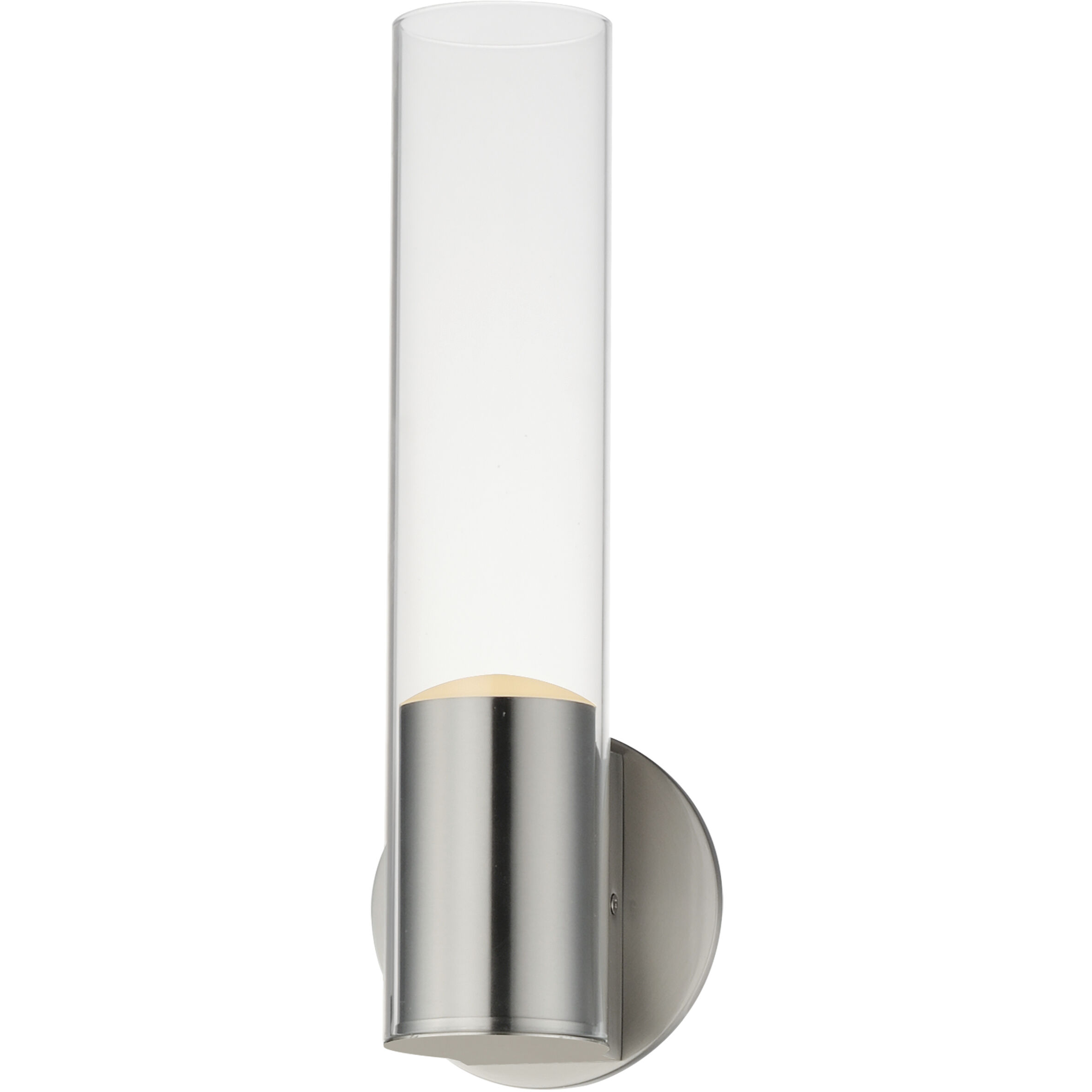 Luminance 42 X 36 inch Polished Chrome LED Mirror